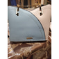borsa da donna blu navy e rosa con ciondolo a forma di cuore – elegante borsa a tracolla e tote in similpelle per l'uso quotidiano