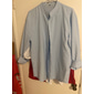 Homme Chemise Chemise à col officier Chemisette Chemise d'été Tenues de plage Chemise décontractée Chemise boutonnée Couleur unie Vacances Curise Noir Blanche Rose Claire Bleu manche longue Col