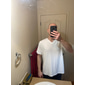 Herren T Shirt Muskelshirt Geripptes Strick-T-Shirt Kurze Ärmel V Ausschnitt Sommer Einfach Mode Streetwear Cool Outdoor Sport Ausgehen Schwarz Weiß Rote Top T-Shirt für Herren