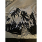 Herr Kokosnötsträd Boardshorts Badshorts Sommarshorts Medium Midja Hawaiisk Boho Ledigt Dagligen Helgdag Snörning med meshfoder Elastisk midja Designer Kläder