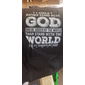 Herren Kurzarm Grafik T-Shirt 'Steh mit Gott und lass dich von der Welt beurteilen' Religiöses Glaubens-Tee