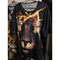 Bărbați Grafic Animal Leu Tricou Tricouri Tricouri amuzante Manșon scurt Tricou Tipărire 3D Stil Nautic Cămașă Șic Stradă Exagerat Casual Zilnic Concediu Negru Roșu-aprins Albastru piscină Vară
