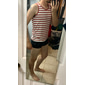 Hombre Camiseta sin mangas Top Camisetas Interiores Camisa sin mangas Sin Mangas Cuello Barco Verano A Rayas Moda Ropa de calle Ropa Deportiva Estampado Vacaciones Gimnasia Ropa Deportiva Rojo Azul
