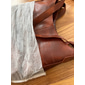 bolsa grande de couro sintético marrom feminina | bolsa de ombro casual com interior espaçoso para uso diário – design moderno e durável