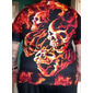 T-shirt graphique crâne pour homme impression vintage T-shirt Tee rétro chemises à manche courte T-shirt à impression 3D col rond vêtements de designer rétro street quotidien vacances