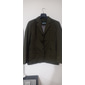Herren Blazerjacke Arbeit Geschäft Klassisch & Zeitlos Frühling Herbst Polyester Baumwolle Einfarbig Formaler Stil Winddicht Vorne geknöpft Blazer Schwarz Grün Khaki