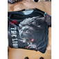 Herr Unisex Tiger Grafiska tryck T-shirt Kortärmad T-shirt 3D-tryck Rund hals Skjorta Sport Ledigt Stor och hög Dagligen Utomhus Gata Guld + svart Gul Rubinrött Sommar Kläder S M L XL XXL 3XL 4XL