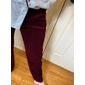 Homme Pantalon en Velours Côtelé Pantalons d'hiver Pantalon Pantalons décontractés Poche Jambe droite Couleur Pleine Confort Chaud du quotidien Sortie Mode Vêtement de rue Noir Vin Taille haute