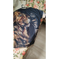 Herr Unisex Tiger Grafiska tryck T-shirt Kortärmad T-shirt 3D-tryck Rund hals Skjorta Sport Ledigt Stor och hög Dagligen Utomhus Gata Guld + svart Gul Rubinrött Sommar Kläder S M L XL XXL 3XL 4XL