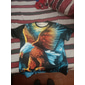 Homme Grande Taille T shirt Tee Grand et grand Animal Col Ras du Cou Imprimer Manche Courte Eté Printemps Sportif Mode Design Vêtement de sport Extérieur Plein Air Hauts