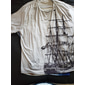 Herren Übergröße T Shirt Groß und hoch Graphic Rundhalsausschnitt Bedruckt Kurzarm Frühling Sommer Vintage Strassenmode Komfortabel Casual Sport Oberteile