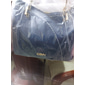 borsa da donna blu navy e rosa con ciondolo a forma di cuore – elegante borsa a tracolla e tote in similpelle per l'uso quotidiano