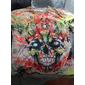 Camiseta gráfica de hombre calaveras impresión de calaveras camiseta retro camiseta de manga corta camiseta de impresión 3D camiseta de cuello redondo diseñador vintage estilo retro calle diaria