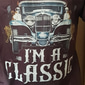 Herren T-Shirt Lustiger 'Ich bin nicht alt ich bin ein Klassiker seit 1977' Grafik Druck Vintage Klassiker Auto Geburtstag Kurzarm