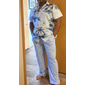 Bărbați Pantaloni de in Pantaloni Pantaloni casual Pantaloni de vară Pantaloni largi Cordon Buzunar frontal Picior drept Simplu Confort Απαλό Lungime totală Plajă Sală de Fitness Yoga Modă Hawaiană