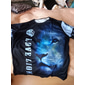 Herr Unisex Tiger Grafiska tryck T-shirt Kortärmad T-shirt 3D-tryck Rund hals Skjorta Sport Ledigt Stor och hög Dagligen Utomhus Gata Guld + svart Gul Rubinrött Sommar Kläder S M L XL XXL 3XL 4XL