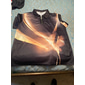 Herr Geometrisk Pikétröjor med dragkedja Golftröja Kortärmad Polotröjor Skjortor med krage Business Casual Semesterkläder Högtidskläder Festivalkläder 3D-utskrift Quarter Zip Polo Gul Armégrön
