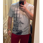 Herren Übergröße T Shirt Groß und hoch Graphic Rundhalsausschnitt Bedruckt Kurzarm Frühling Sommer Vintage Strassenmode Komfortabel Casual Sport Oberteile