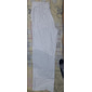Homme Pantalons en Lin Pantalons Pantalons de Plage Cordon de serrage Avec Poches Ceinture Élastique Uni Confort Respirant Quotidien Élégant Hip Hop Kaki clair Noir Micro-Élastique