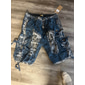 Homme Shorts cargo Short camouflage Shorts de Randonnée Multi-poches Camouflage Longueur Genou Quotidien ancien Streetwear Vert Véronèse Bleu