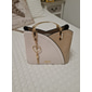 sac à main bleu marine et rose pour femme avec breloque pompon en forme de cœur – élégant sac à bandoulière et fourre-tout en similicuir pour un usage quotidien