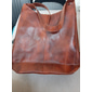 bolsa grande de couro sintético marrom feminina | bolsa de ombro casual com interior espaçoso para uso diário – design moderno e durável