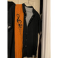 Herren Noten Hemd Bowlinghemd Knopfhemd Kurzarm Sport Mode Streetwear Lässig Täglich Wochenende Sommer Frühling Umlegekragen Druck Button-Down Schwarz / Weiß Schwarz Weiss + schwarz Weiß Orange