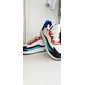 baskets de course à coussin d'air pour hommes - chaussures de sport légères et respirantes avec un design en blocs de couleurs pour le sport décontracté et le fitness