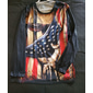 4 de julio de 2026 250° Día de los Caídos camiseta de manga larga de cuello redondo gráfica patriótica vintage desgastada impresión 3D bandera americana bandera nacional veterano camiseta de manga