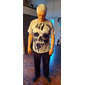 Camiseta gráfica de hombre calaveras impresión de calaveras camiseta retro camiseta de manga corta camiseta de impresión 3D camiseta de cuello redondo diseñador vintage estilo retro calle diaria