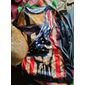 4 iulie 2026 250 de ani de Ziua Memorială Tricou cu gât rotund cu mâneci lungi pentru bărbați Patriot patriotic grafic imprimeu 3D Steag American Steag Național Veteran