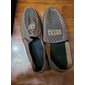 męskie półbuty typu slip-on – oddychające płócienne mokasyny z antypoślizgową podeszwą do codziennego chodzenia i podróżowania