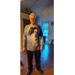 4 iulie 2026 250 de ani de Ziua Memorială Tricou cu gât rotund cu mâneci lungi pentru bărbați Patriot patriotic grafic imprimeu 3D Steag American Steag Național Veteran