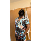 Homme Fleuri Feuilles Plantes Tropicales 2 pièces Ensembles de chemises Chemise hawaïenne Manche Courte Pantalon court Col Rabattu Tropical Mode Hawaïen Rue Occasionnel Hawaïen Imprimé Été Printemps