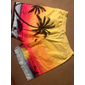 Per uomo Grafico Albero di Cocco Costumi da bagno Pantaloncini da mare Pantaloncini da Surf Misura del girovita medio Streetwear Hawaiano Boho Casuale Quotidiano Ferie Coulisse Elastico in vita