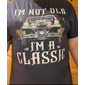 Herren T-Shirt Lustiger 'Ich bin nicht alt ich bin ein Klassiker seit 1977' Grafik Druck Vintage Klassiker Auto Geburtstag Kurzarm