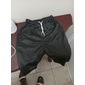 Herr Aktiv Shorts Casual shorts Ficka Snörning Elastisk dragsko-design Ensfärgat Komfort Andningsfunktion Kort Utomhussport Ledigt Dagligen Mode Streetwear Svart Vit Microelastisk