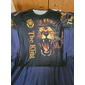 Herr Unisex Tiger Grafiska tryck T-shirt Kortärmad T-shirt 3D-tryck Rund hals Skjorta Sport Ledigt Stor och hög Dagligen Utomhus Gata Guld + svart Gul Rubinrött Sommar Kläder S M L XL XXL 3XL 4XL