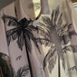 Herren Kokosnussbaum Tropische Pflanzen Hemd Hawaiihemd Sommerhemd Aloha-Shirt Kurze Ärmel Hemd Umlegekragen Tropisch Modisch Hawaiianisch Outdoor Strasse Hawaiianisch Blau Purpur Braun S M L