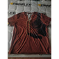 Hombre Henley Shirt Tee Graphic Guitarra Henley Ropa Impresión 3D Diario Deportes Manga Corta Acordonado Estampado Moda Elegante Vintage Casual