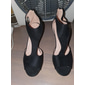 talons hauts peep-toe découpés noirs pour femmes – sandales élégantes à fermeture à glissière pour les fêtes et les tenues de soirée