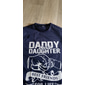 Mans grafisk t-shirt kortärmad pappa dotter bästa vänner för livet