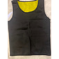 Colete modelador masculino para sauna, esportivo, em neoprene, para academia, exercícios e fitness, sem zíper, para perda de peso e queima de gordura abdominal.