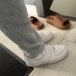 Hombre Pantalones de Deporte Pantalones de lana Persona que practica jogging Pantalones Pantalones deportivos de pierna recta Cintura elástica Holgado Pierna recta Color sólido Plano Cómodo