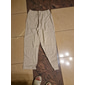 Voor heren Linnen broek Broek Strandbroeken Trekkoord Zak Elastische tailleband Effen Comfort Ademend Dagelijks Stijlvol Hiphop Lichtkaki Zwart Micro-elastisch