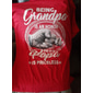 T-Shirt Grafica da Uomo Essere Nonno è un Onore Essere Papà è Inestimabile Regalo di Famiglia per Nonno