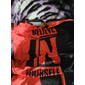 Herren Grafik Buchstabe 2St T-Shirts-Sets Passende Sets Kurzarm Kurze Hosen Rundhalsausschnitt Sport Designer Sportbekleidung Outdoor Straße Täglich Kordelzug Sommer Frühling Schwarz / Weiß Schwarz