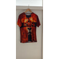 Homme Unisexe Tigre Impressions Graphiques T-shirt Manche Courte T-shirt Impression 3D Col ras du cou Chemise Sports Occasionnel Grand et Long Quotidien Extérieur Rue Or + Noir Jaune Rouge Été