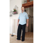 Bărbați Pantaloni de in Pantaloni Pantaloni casual Pantaloni de vară Pantaloni largi Cordon Buzunar frontal Picior drept Simplu Confort Απαλό Lungime totală Plajă Sală de Fitness Yoga Modă Hawaiană