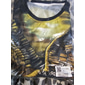 Herren Tiermotiv Adler T Shirt Kurzarm T-Shirt 3D-Druck Rundhalsausschnitt Hemd Sport Mode Sportbekleidung Lässig Täglich Outdoor Blau Gelb Staubiges Blau Sommer Frühling Bekleidung S M L XL XXL XXXL